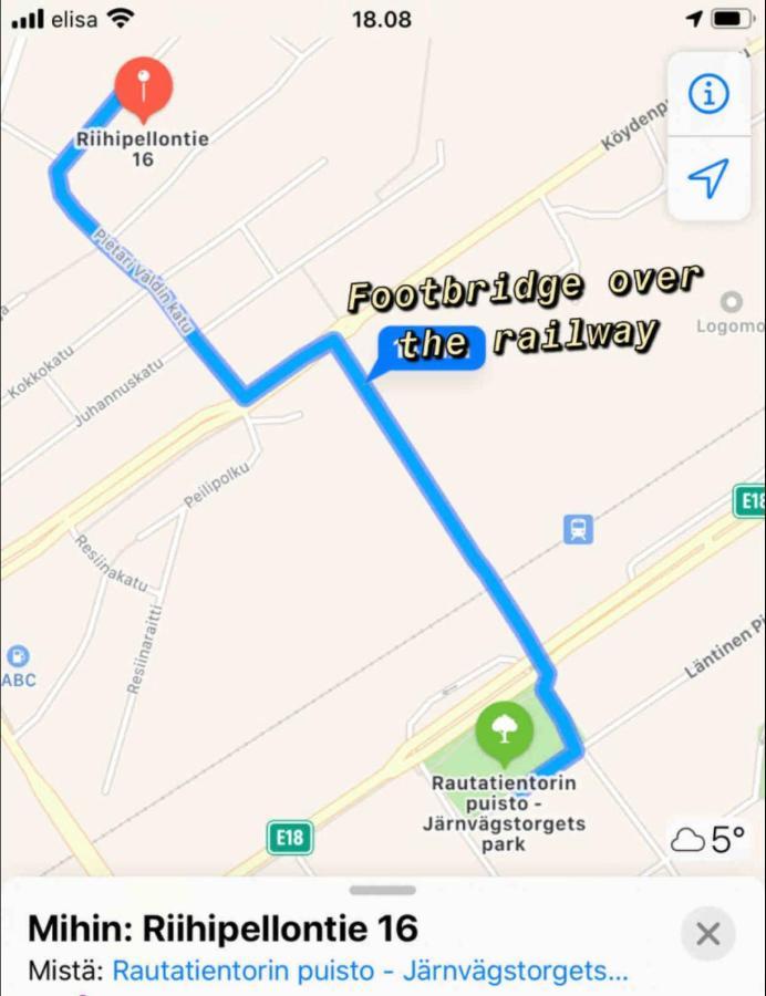 Puutaloyksioe 1 Km Turun Rautatieasemalta Apartment ตูร์กู ภายนอก รูปภาพ
